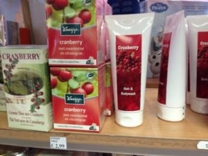 Cranberry producten Vlieland